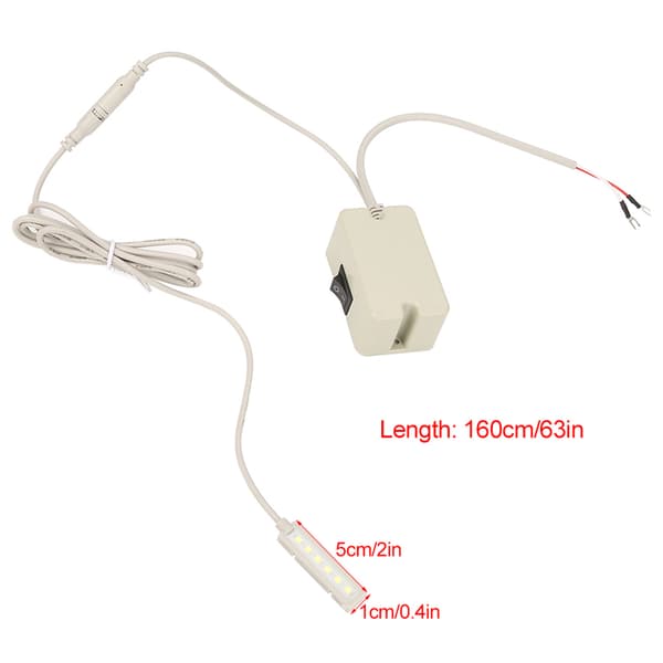 0,5W Symaskinetilbehør LED Arbejdslys Magnetisk Base Bordlampe