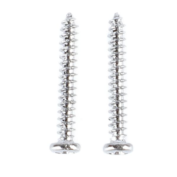 6x Metal Roller String Tree Guide Retainer til Elguitar, Sølv Streng Guide Erstatning
