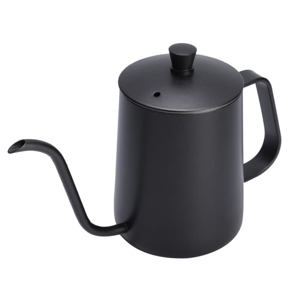 Svansehalskedel i rustfrit stål til Pour Over Kaffe Lang Smal Tud Drypkedel (350ml)