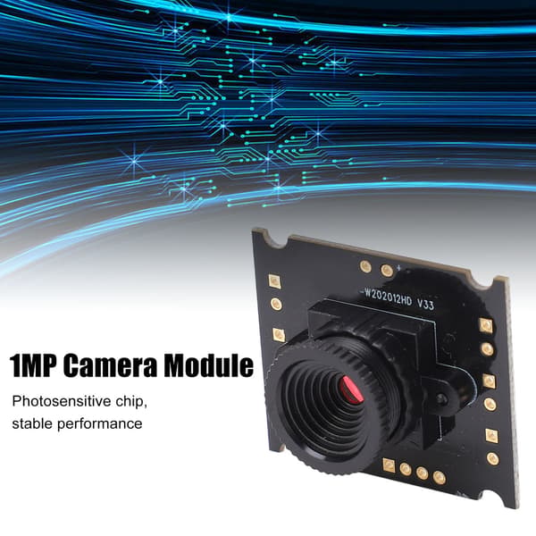 1MP USB Webcam Modul MJPEG Manuel Fokus 3.0mm Linse PC Kamera