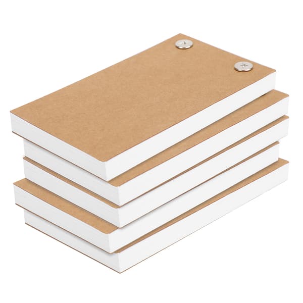 5 st Flip Book Kit Separata Handmålade Böcker Skruvsats Barn Målarverktyg