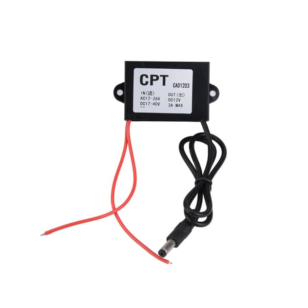 24V till 12V DC Nedtrappningsomvandlare Regulator 3A för LED-listmonitor
