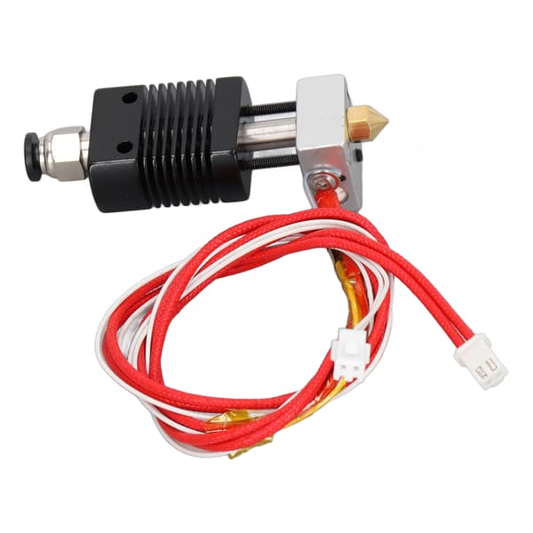 3D Printer Direkte Drev Hotend Ekstruder Kit, 24V 30W Varmeblok med 100K Termistor Sensor