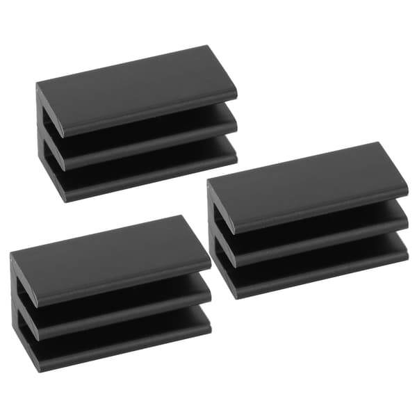 40 st kylflänsar i aluminium för PCB-chip 8,5x8x16mm