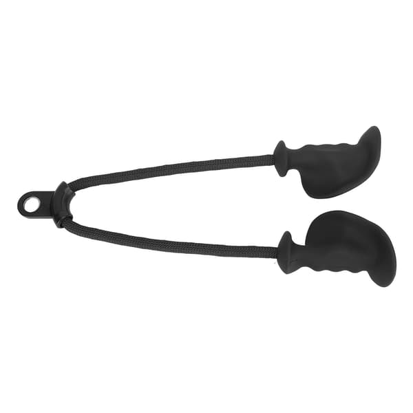 Dubbeländad Triceps Pulldown Rep TPE Nylon 60cm Kabelmaskin Tillbehör för Pushdown & Core Crunch Hemmagym 1st