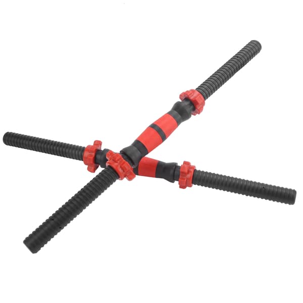 50 cm hantelstänger med 4 låskragar, viktstång för hemmaträning