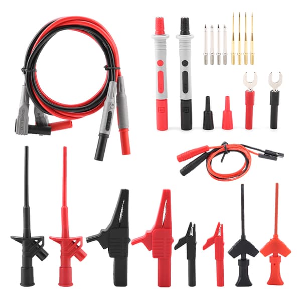 24 stk. P1300E Multifunktionelt udskifteligt multimeter testprobesæt