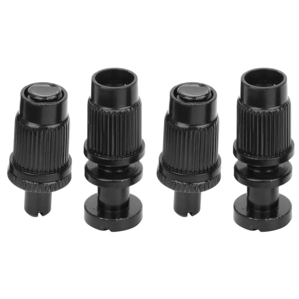 6-strängad Hardtail Stall Kit Zinklegering Sadel för LP Elgitarr Delar Svart 1 Stall 1 Bas 4 Stolpar