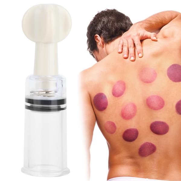 Vakuumkoppningskopp Akupunktur Massager Smärtlindring Hälsovård Koppning 4#
