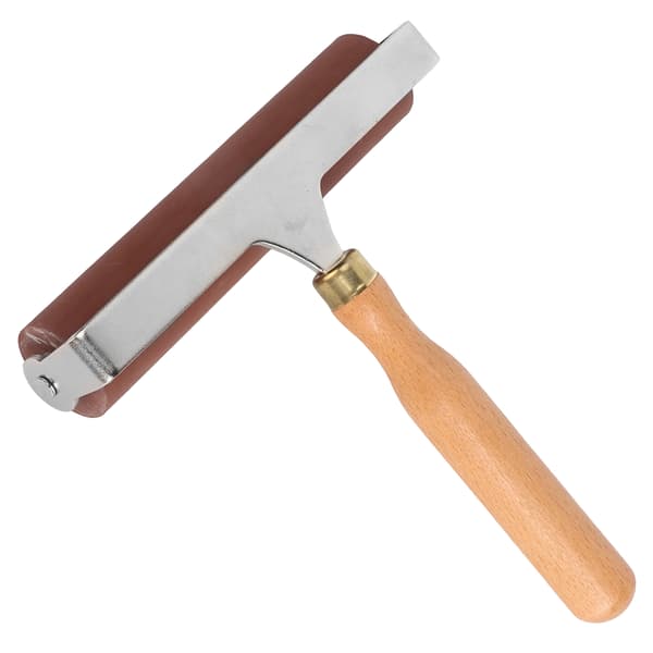 Brayer Blød Fleksibel Robust Holdbar Elastisk Gummirulle til Trykning Scrapbøger 15cm