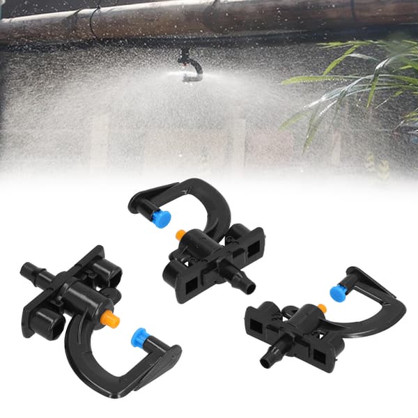 10-pack roterande G-typ refraktion mikromunstycke bevattningssprinkler växthus bevattningskit