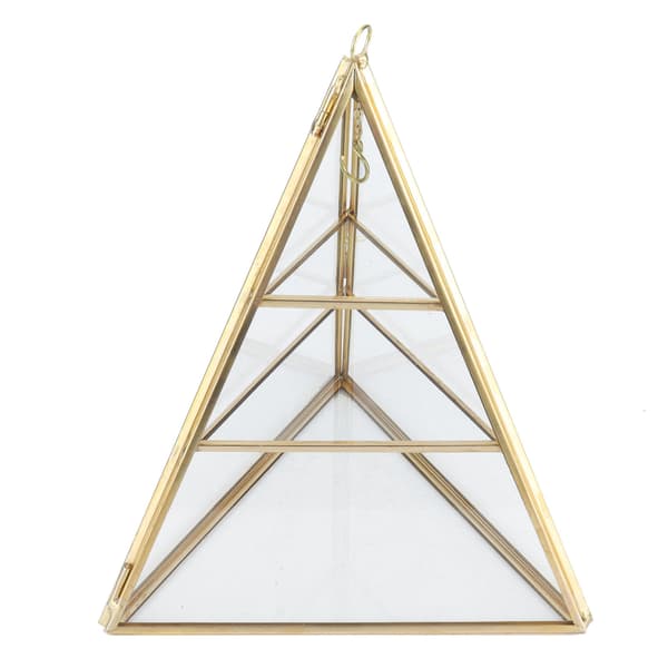Pyramide 3-lags smykkeopbevaringsstativ til øreringe, halskæder, armbånd
