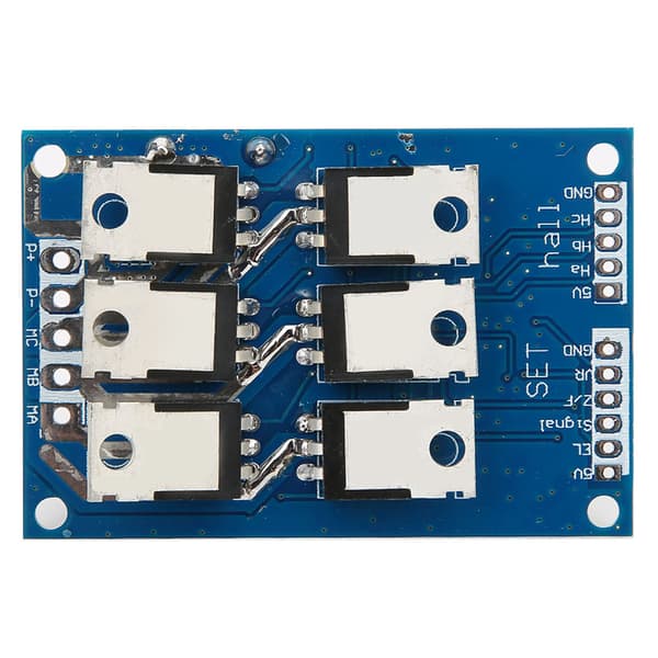 DC 12-36V 15A 500W Børsteløs Controller, Hall Sensor BLDC Driver PCB
