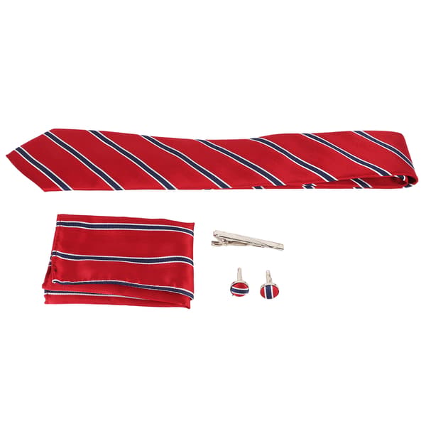 Herre slips klassisk stribet polyestergarn let at matche garanterer holdbarhed herreslips til forretning