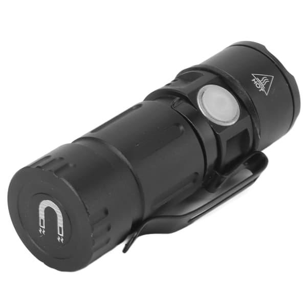 USB Genopladelig Mini Lommelygte 5 Tilstande 1000LM Vandtæt EDC Lys