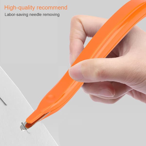 Arbejdsbesparende og universel penformet magnetisk nålefjerner (orange)