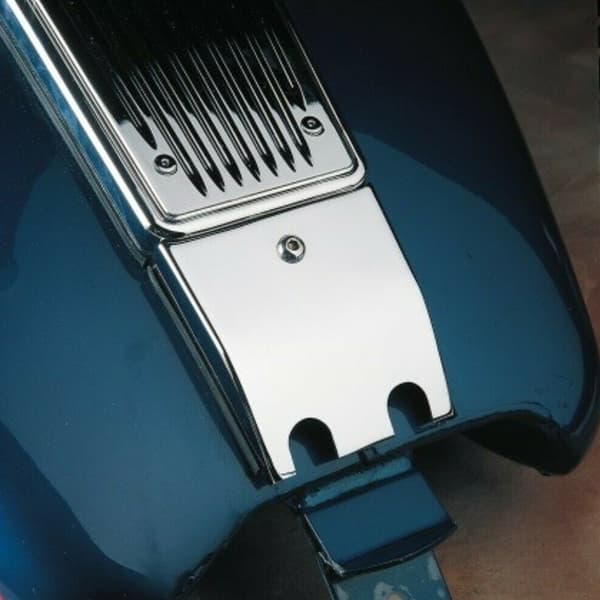 Dash Extension Panel Drag Motorcykel Brændstoftankdæksel Passer til FLTR FLTCU I FLHTSølv
