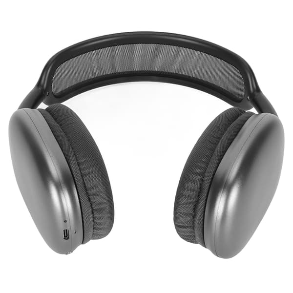 Trådlöst Bluetooth Over-Ear Stereo Headset Vikbart Justerbart med Mikrofon för Resor Kontor Hemmastudier Svart 1 Set