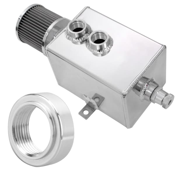 M22x1.5mm svejsemuffe, billet aluminiumslegering, rustfri indvendig gevind til brændstoftank