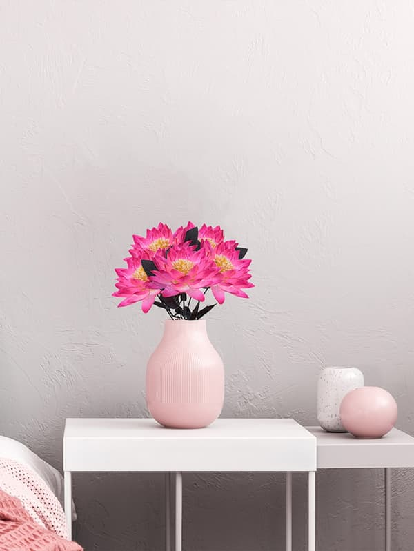 Lotus kunstig blomst soveværelse bryllupsindretning