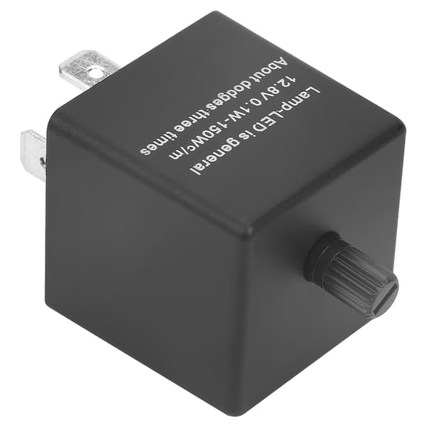 CF13 KT 3-poligt LED-blinkrelä justerbar frekvens för blinkers Hyper Blink Fix
