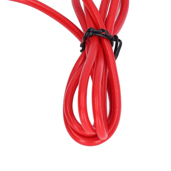 Röda banankontakt testkablar kit 4mm multimeterprober 30VAC-60VDC 19A J.70010