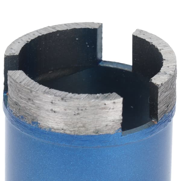 2 stk. marmorhulsav 32 mm diamantblå kernebor til granit, keramiske fliser, beton