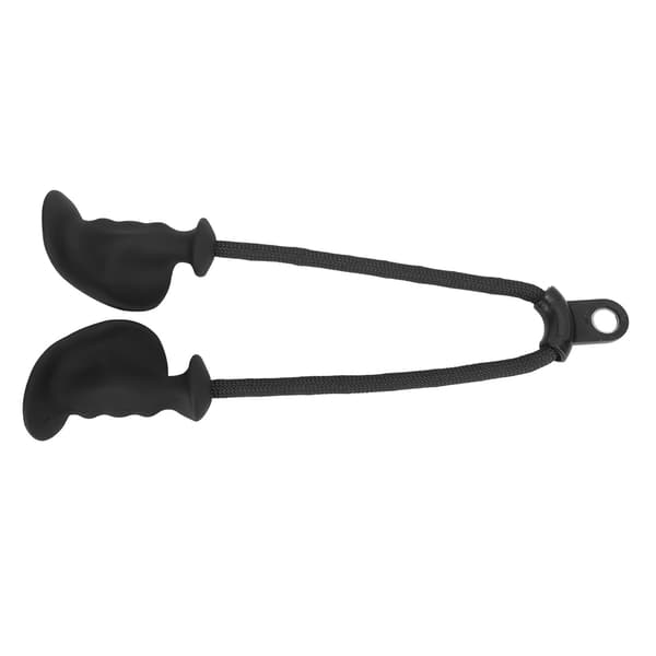 Dubbeländad Triceps Pulldown Rep TPE Nylon 60cm Kabelmaskin Tillbehör för Pushdown & Core Crunch Hemmagym 1st