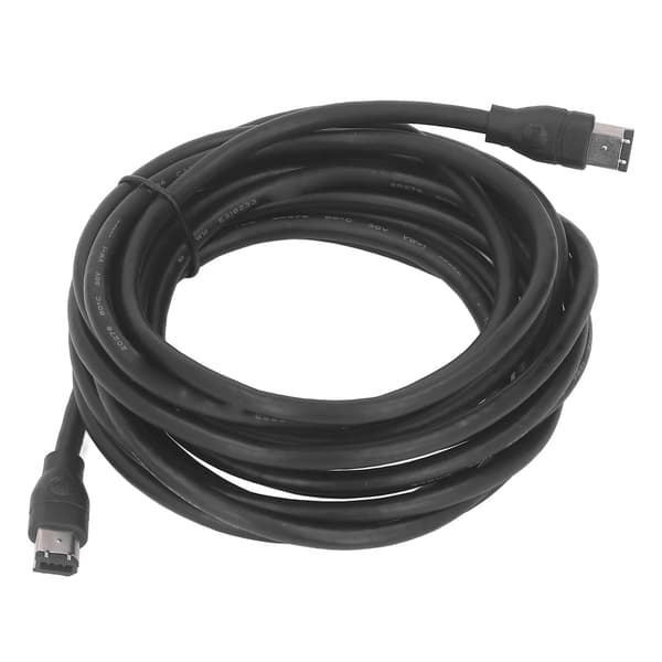 Firewire 6-bens han til 6-bens han IEEE1394-kabel til videokamera, digitalkamera, printer - 4,8m
