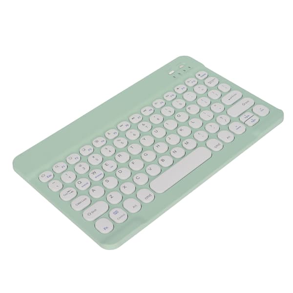 Trådløst tastatur Stabil forbindelse Mobiltelefon Tablet Laptop Tilbehør til iOS Android Windows Grøn
