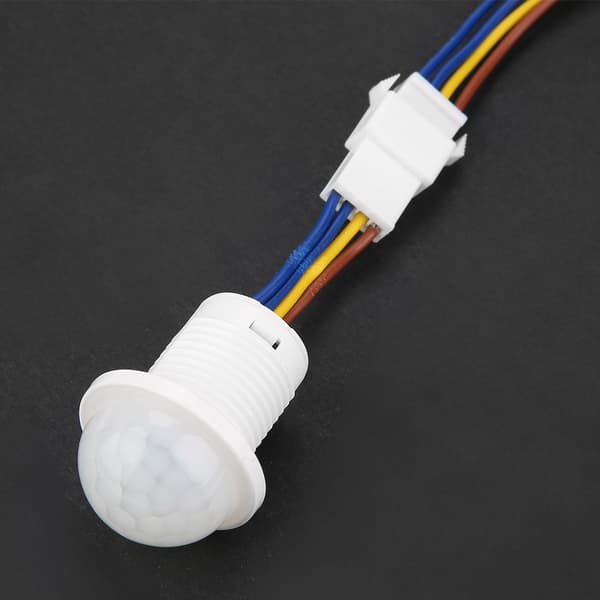 HW06A LED bevægelsessensorafbryder, infrarød automatisk styring 1-40W, 35x25mm