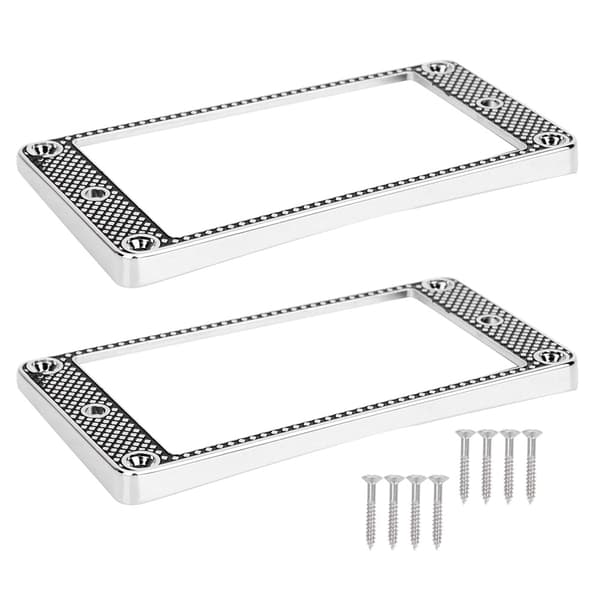 Elgitarr Humbucker Pickup Monteringsring, Metall Monteringsring för Gitarrdelar Tillbehör