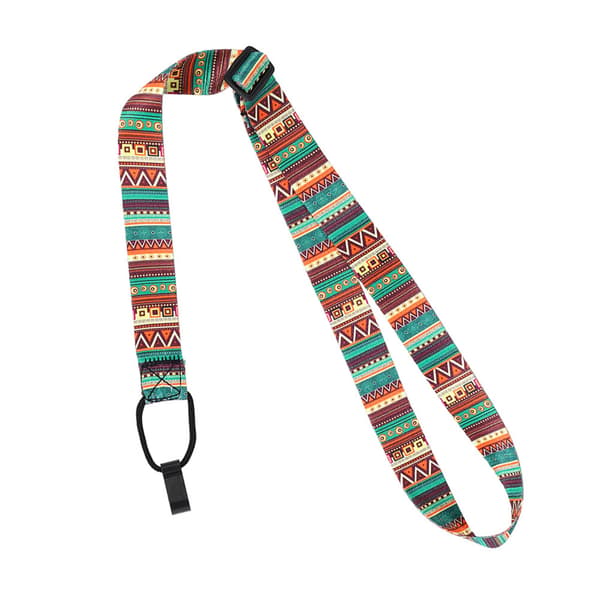 Justerbar Nylon Universal Ukulele Rem med Krok för Minigitarr