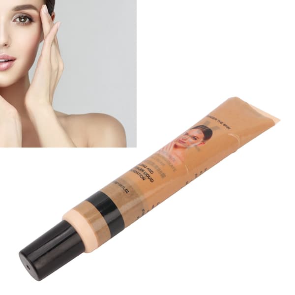 EELHOE Flytande Foundation Concealer Återfuktande 24 Timmar Långvarig Ansiktsmakeup 30g Typ 1