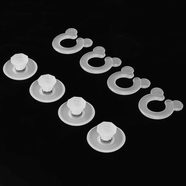 Plasttäcksfästen Lakan Grips Clips Överdragshållare Klämma för Sovrum