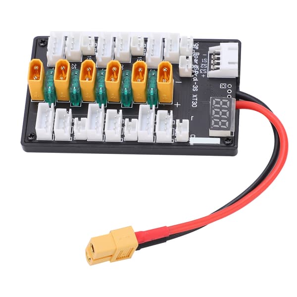 B6 Parallel Opladningskort 1S-3S Silikoneledning JST-adapter til RC LiPo Batteribalanceroplader