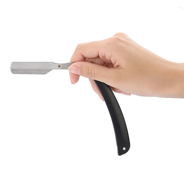 Barber Straight Blade Razor Rustfrit Stål Salon Foldebarbering Hårklipningsklipper
