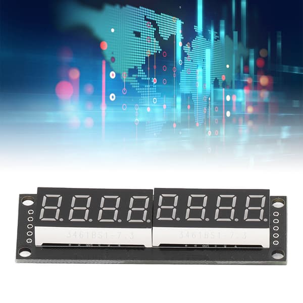 7-segment LED-displaymodul 0,36 tommer rød 8-cifret decimal digitalt rør