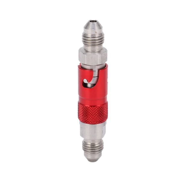 Motorcykel Bremseslange Væske Quick Release Fitting Adapter Rustfrit Stål Universal Rød