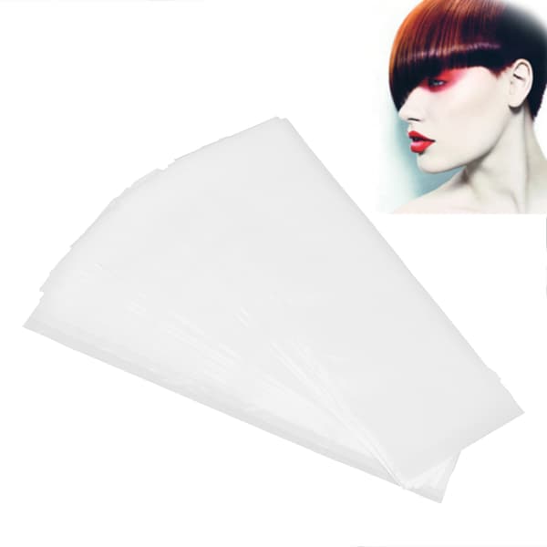 100 stk. professionelle hårfarveark Hår-highlighting-strips Genanvendeligt farveseparationsark
