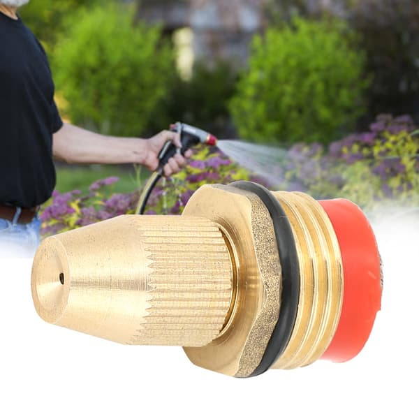 2-pack G1/2 DN15 Justerbart Mikrosprinklerhuvud för Trädgårdsbevattning Dimmunstycke