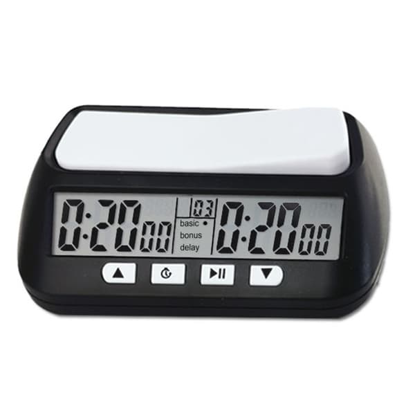 Schackklocka Digital schacktimer med ljudlarmfunktion YS 902 Svart Engelsk version