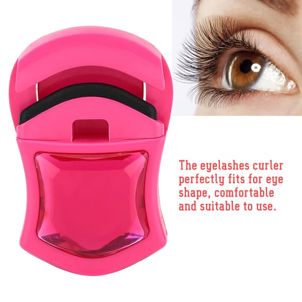 Mini øjenvippebukker øjenvippebukker vipper krølle makeup øjenvipper værktøjer (rosarød)