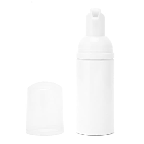 Skummoussepumpflaska påfyllningsbar skummande tvåldispenserflaska för resor 50 ml