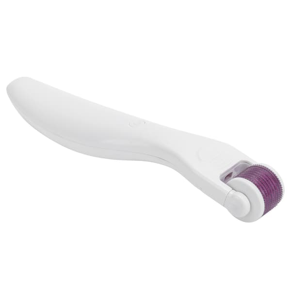 Microneedle Derma Roller Vibration Mikronåls Ansiktsrulle Fotonterapi Ljusrulle
