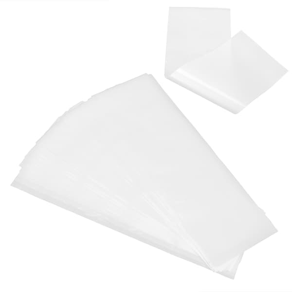 100 stk. professionelle hårfarveark Hår-highlighting-strips Genanvendeligt farveseparationsark
