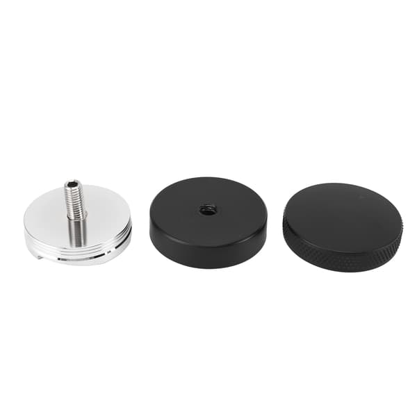 58 mm sort 304 rustfrit stål kaffedistributør og tamper-nivelleringsværktøj