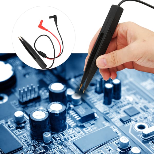 Digitale Multimeter Probe Pincet til SMD Kondensator Induktor Test Pen UA05