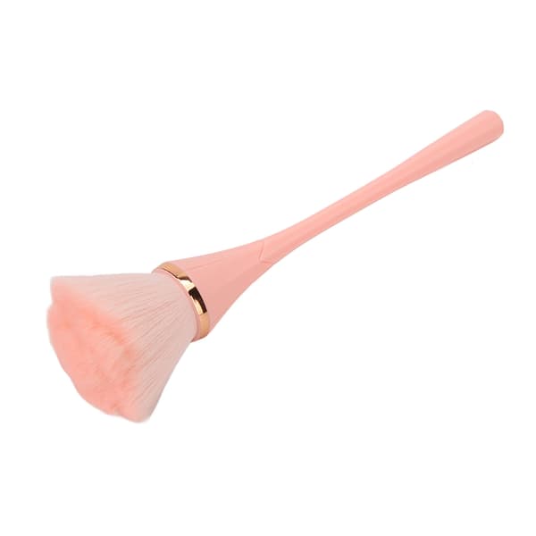 Makeupbørste Bløde, Rige Børster Slanke Hårtoppe Overdimensioneret Fluffy Stærk Puddergrebsevne Børste Pink