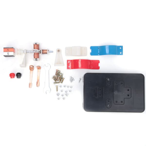 Miniatyrmodell av elmotor Generator Fysiklaboratorium Undervisningsutrustning Studentexperimentkit